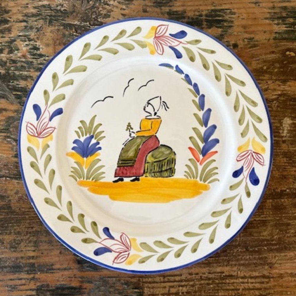 Hand Painted Plate-Portugal